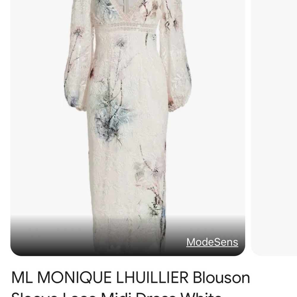 Simply Stunning ML Monique Lhuillier Dress - Picture 6 of 7